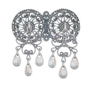 Halsknapp filigran, kort og lang