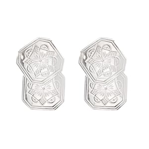 Mansjettknappar, kvit