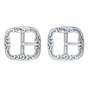 Kne/vest-spenne oksidert med torn