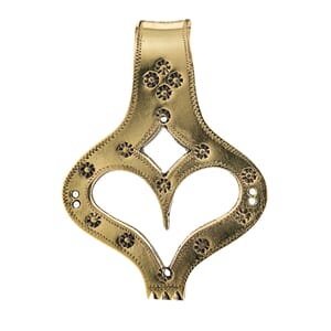 Lommekrok nr 1, messing